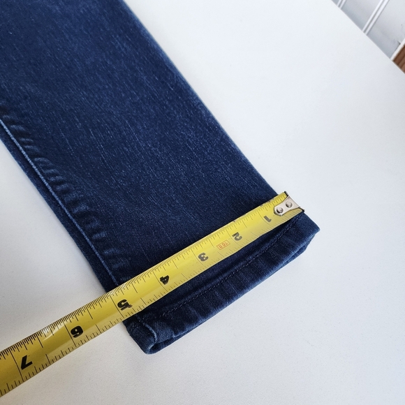 Isabel Maternity Blue Denim Pockets Full Panel Stretch Skinny Jeans 8/29R J2 - Picture 2 of 9